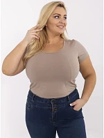 T shirt RV TS  ciemny bezowy model 22123766 - FPrice