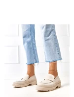 Dámské mokasíny MP405 Světle béžová - Solea Dámské mokasíny MP405 Světle béžová - Solea