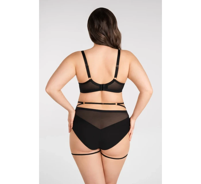 K824 SOFT BRA BIG JUST BLACK