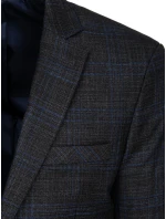 Pánské jednořadové šedé sako Dstreet MX0639