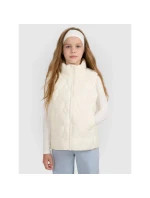 Dívčí rukávy bez rukávů se syntetickou výplní model 21814798 - 4F Dívčí rukávy bez rukávů se syntetickou výplní model 21814798 - 4F