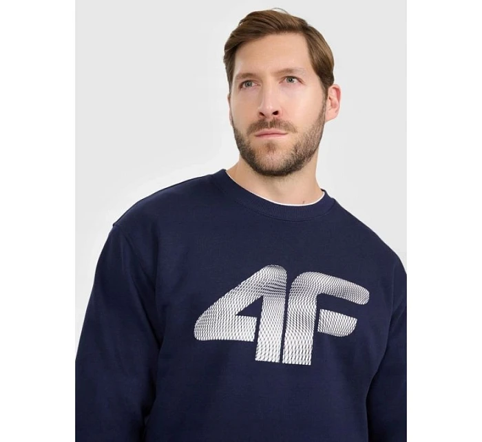 Pánská mikina bez kapuce 4F 4FRMM00TSWSM2479-31S