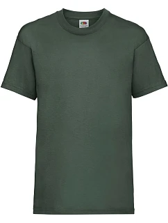 Fruit of the Loom Kids Valueweight T Dětské tričko 16.1033 bottle green