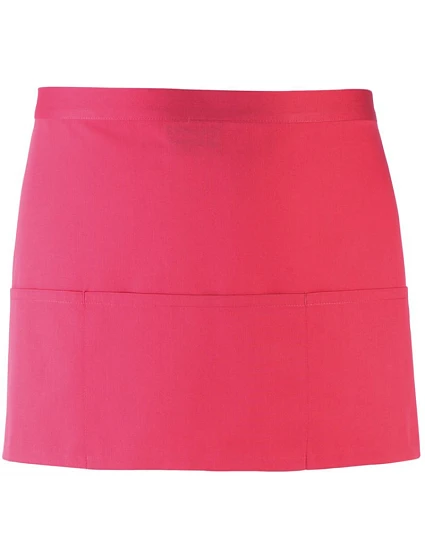 Premier PR 155 Krátká zástěra do pasu s kapsou "Colours" 39.0155 hot pink Premier PR 155 Krátká zástěra do pasu s kapsou "Colours" 39.0155 hot pink