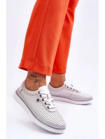 Módní kožená sportovní obuv model 21615746 - S.Barski Módní kožená sportovní obuv model 21615746 - S.Barski