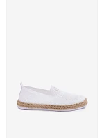 Dámské espadrilky model 22067174 Bílé - VINCEZA