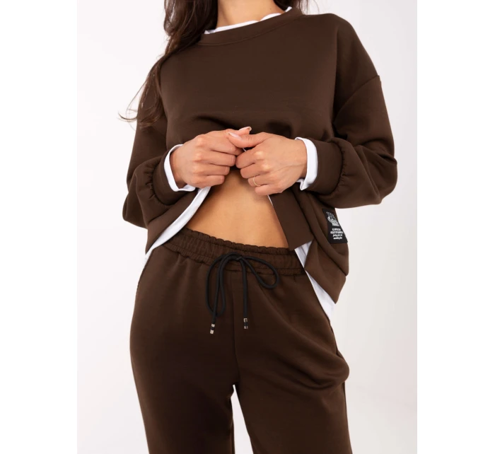 Komplet IT KMPL model 21302445 ciemny brązowy - FPrice Komplet IT KMPL model 21302445 ciemny brązowy - FPrice