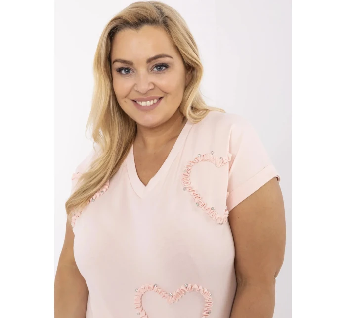 Bluzka RV BZ model 21072714 jasny różowy - FPrice