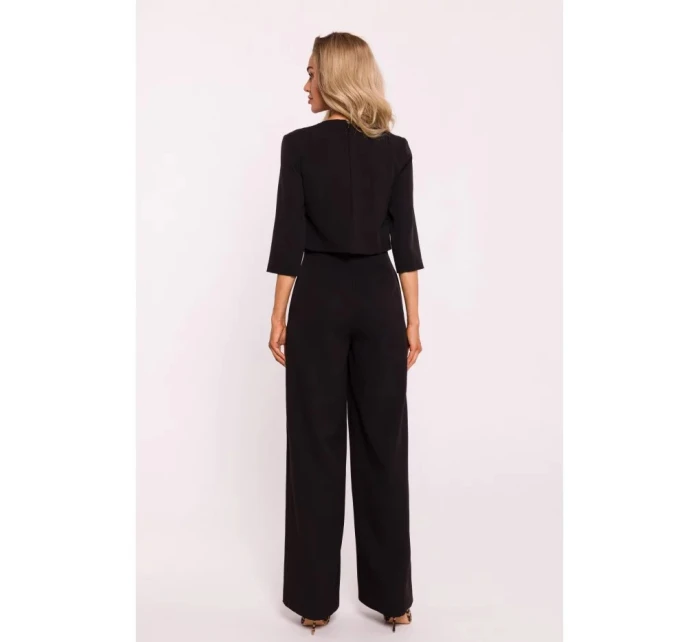 Dvouvrstvý horní overal M798 černý - Moe Dvouvrstvý horní overal M798 černý - Moe