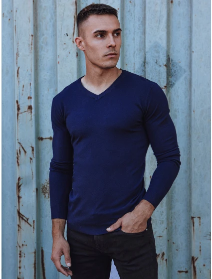 Pánský modrý svetr Dstreet model 21965542 - FashionStreet
