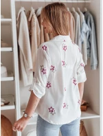 Dámské oversize tričko s white Dstreet model 21984430 - FashionStreet Dámské oversize tričko s white Dstreet model 21984430 - FashionStreet