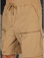 Pánské látkové bojové šortky khaki Dstreet model 21988599 - FashionStreet Pánské látkové bojové šortky khaki Dstreet model 21988599 - FashionStreet