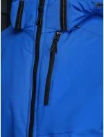 Pánská zimní bunda s kapucí modrá Dstreet model 21995633 - FashionStreet