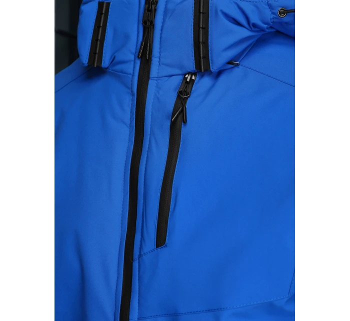 Pánská zimní bunda s kapucí modrá Dstreet model 21995633 - FashionStreet