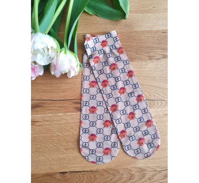 Dámské vzorované ponožky model 7465057 20 den - Magnetis