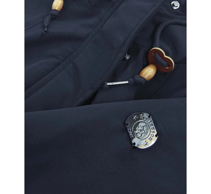 PARKA DAMSKA NA GRANATOWA model 21243241 - LHD