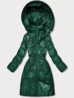 Prošívaný přechodný kabát s kapucí Goodlookin green (Y3-9215-33)
