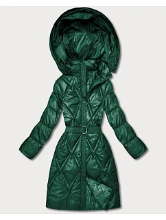 Prošívaný přechodný kabát s kapucí Goodlookin green (Y3-9215-33)