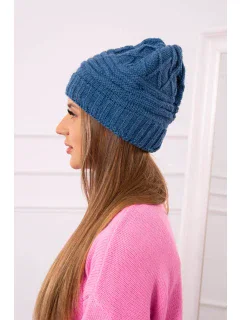 Dámská čepice denim model 18751807 - K-Fashion