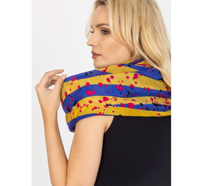 Tunelová šála AT KM 6178.20 žlutá