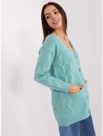 Sweter AT SW model 18909375 mietowy - FPrice