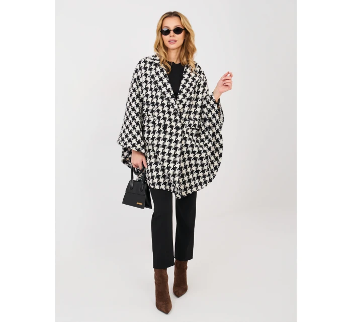 Kabát LK EN 510132.94 černobílý