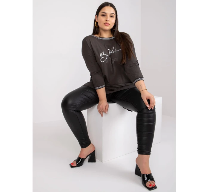 Tunika RV TU 7564.57 tmavá khaki