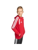 Adidas Tiro 26 League Dětská mikina bez knoflíků červená KF9101 Adidas Tiro 26 League Dětská mikina bez knoflíků červená KF9101