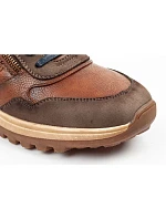 Wrangler pánské boty, tenisky Wriv, hnědé volnočasové boty