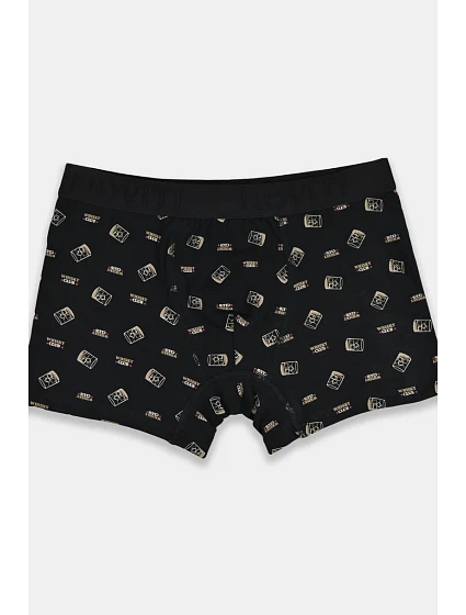 Pánské boxerky PREMIUM Černá se model 21915136 - Noviti Pánské boxerky PREMIUM Černá se model 21915136 - Noviti