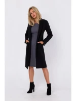 Dámský kabát model 21494816 Černá - MOE