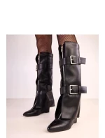 Kozačky na klínech  model 220243 Solea