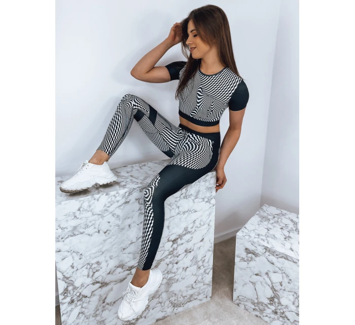 Dámský sportovní set OPTICAL black FashionStreet AY0657