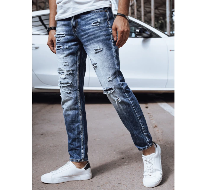 Pánské modré džínové kalhoty Dstreet model 21976838 - FashionStreet Pánské modré džínové kalhoty Dstreet model 21976838 - FashionStreet