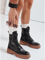 Dámské vázané boty HARDSTEP černé FashionStreet ZY0531