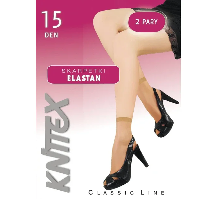 Dámské ponožky Knittex Elastan 15 den A'2