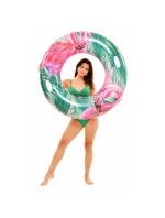 TROPICKÝ PLAVECKÝ KRUH 115CM 37598 RŮŽOVÝ TROPICKÝ PLAVECKÝ KRUH 115CM 37598 RŮŽOVÝ