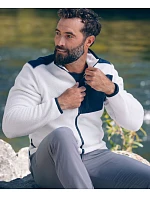 Cutter & Buck Cascade Sherpa Men Pánská fleecová bunda Sherpa 68.1470 dark navy Cutter & Buck Cascade Sherpa Men Pánská fleecová bunda Sherpa 68.1470 dark navy