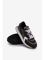 Sportovní pánské tenisky s paměťovou pěnou Memory Foam System Big Star NN174347 Černé