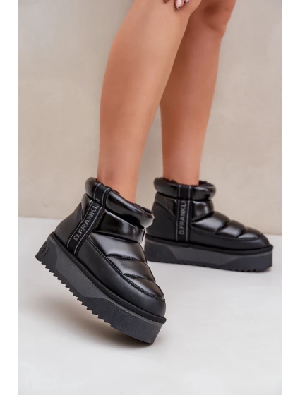 Nízké Sněhule Na Silné Podešvi Černé model 21679972 - D.Franklin