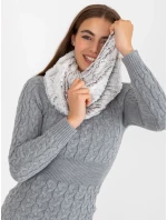 Tunelová šála AT KM model 21370601 bílá - FPrice Tunelová šála AT KM model 21370601 bílá - FPrice