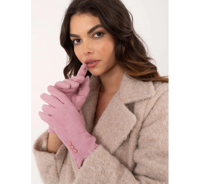 Rukavice AT RK model 20591896 tmavě růžové - FPrice
