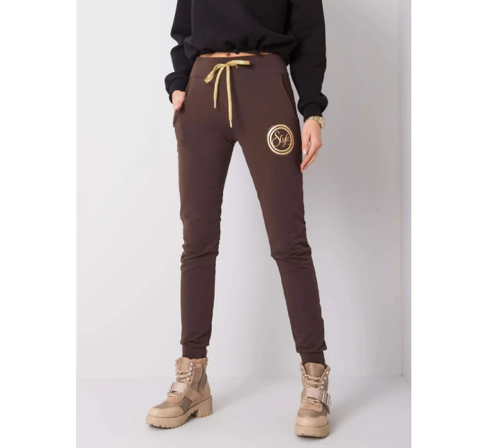 Tepláky RV DR 5992.71 hnědá