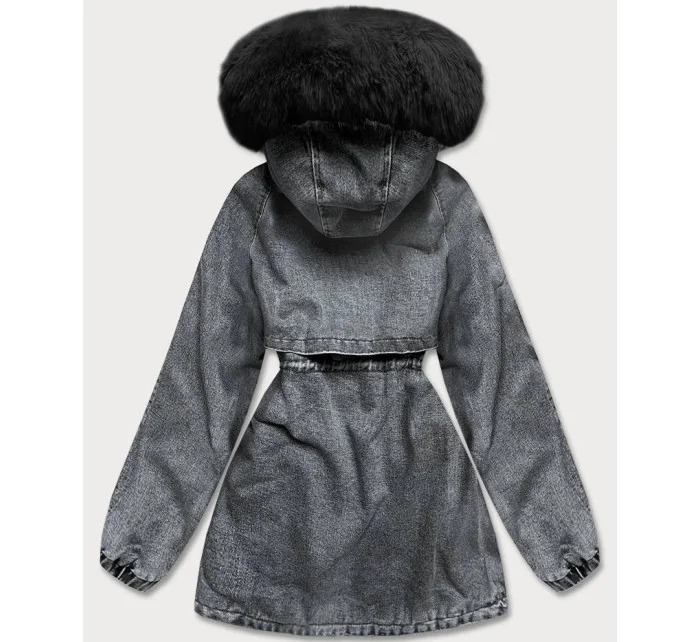 DAMSKA KURTKA NA  CZARNA model 21244050 - S'WEST