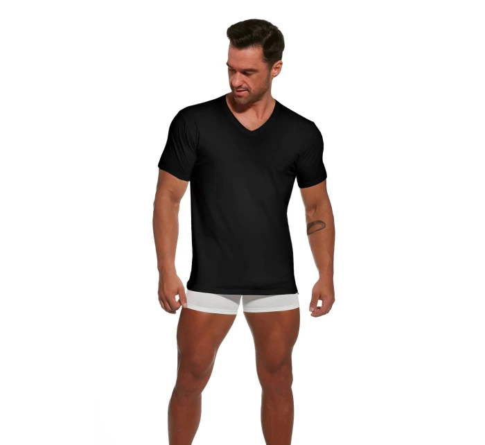Pánské tričko 201 Authentic new black - CORNETTE