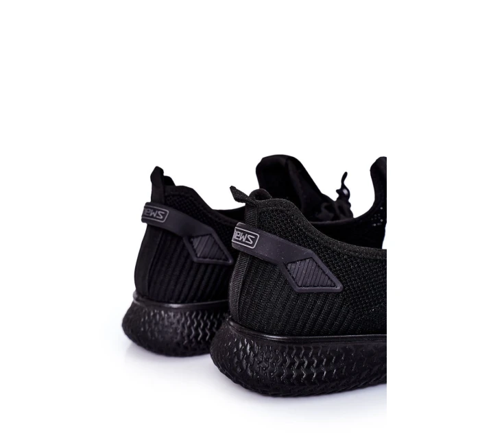 Pánské sportovní boty Slip-On černé Ryan