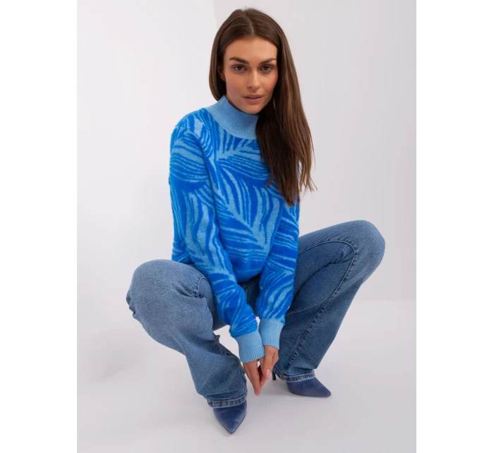 Sweter AT SW model 18884706 niebieski - FPrice