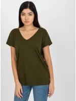 Dámské tričko RV TS 4832.30 khaki