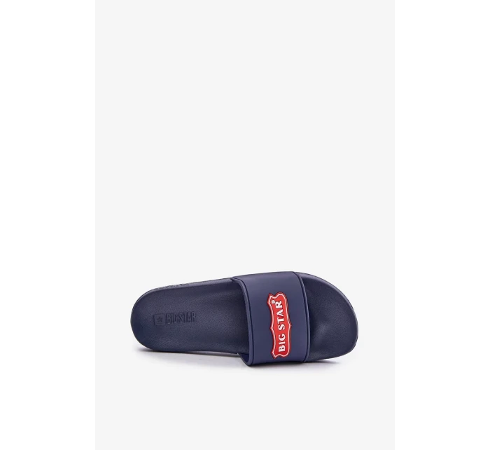 Dámské pantofle Big Star OO274039 Modré