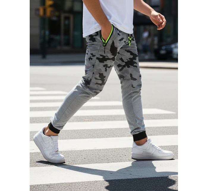 Spodnie męskie dresowe moro  model 22032172 - FashionStreet